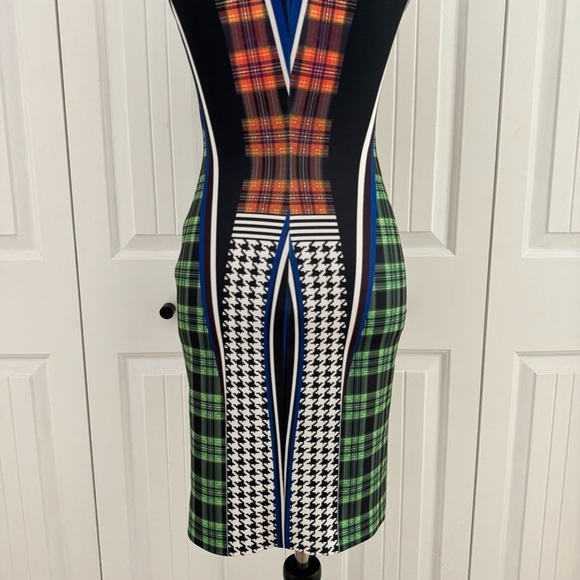 CLOVER CANYON Multicolor Dublin Neoprene Dress Size XS - Picture 10 of 16